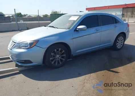 2013 Chrysler 200 Touring from USA, damaged, VIN 1C3CCBBB5DN609502